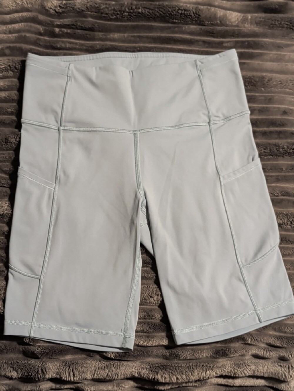 lululemon athletica Men’s Pale Blue Performance Shorts